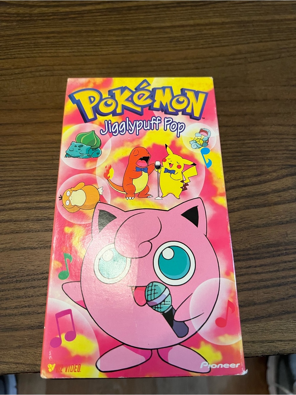 Pokemon Jigglypuff Pop VHS tape